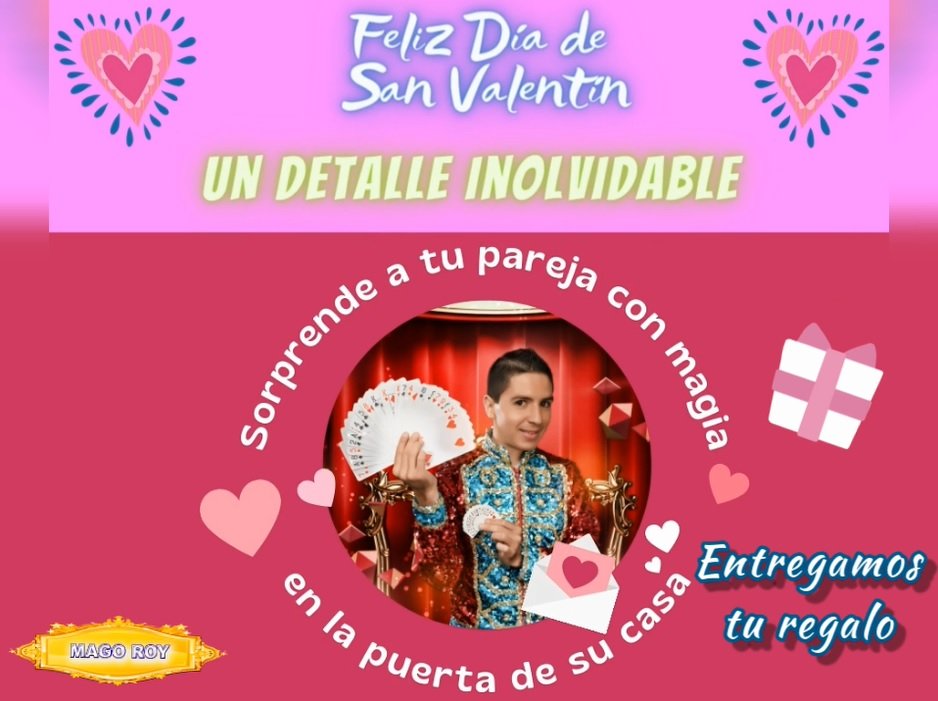 show para san valentin
